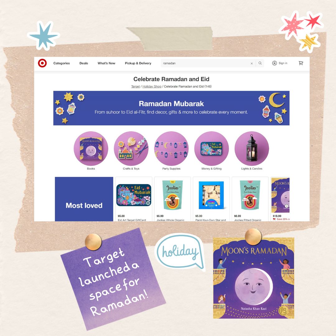 MOON’S RAMADAN Featured in Target’s Ramadan Holiday Shop